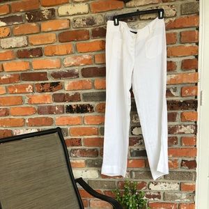 INC PETITE LINEN PANTS NWOT
